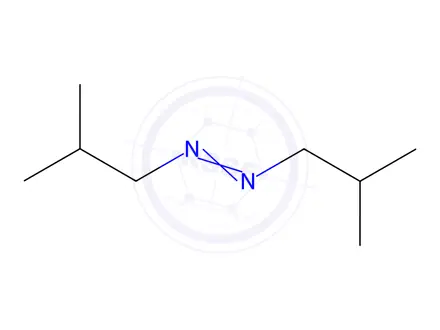 Chemical structure of 1,1'-Azobis(2-methylpropane)