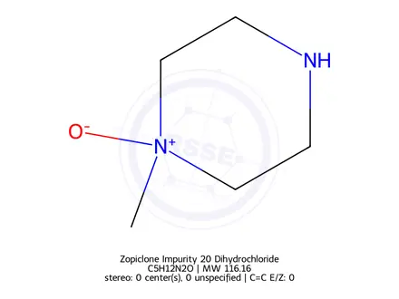 Chemical structure of Zopiclone Impurity 51