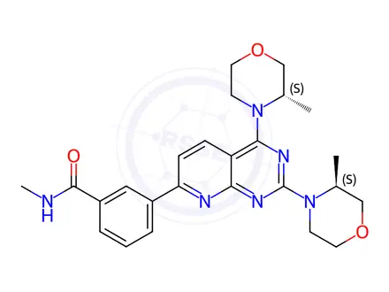 Chemical structure of Osimertinib Mesylate Impurity 4