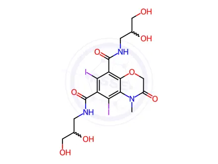 Chemical structure of Iomeprol Impurity 2