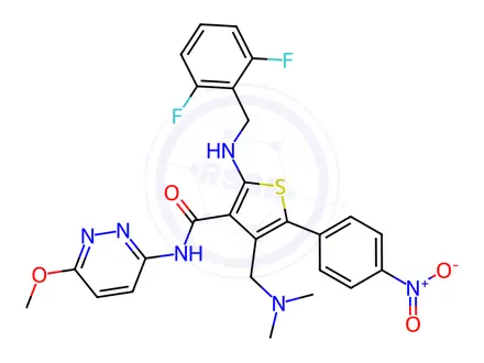 Chemical structure of Relugolix Impurity 291
