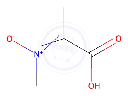 Chemical structure of Propanoic acid, 2-(methyloxidoimino)-(9CI)