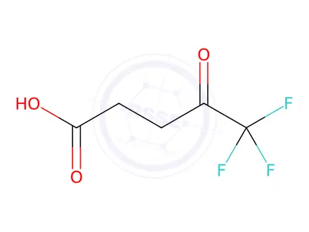 Chemical structure of 5,5,5-Trifluoro-4-oxopentanoic Acid