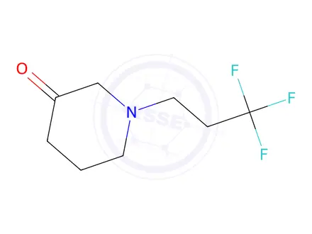 Chemical structure of 1-(3,3,3-Trifluoropropyl)piperidin-3-one