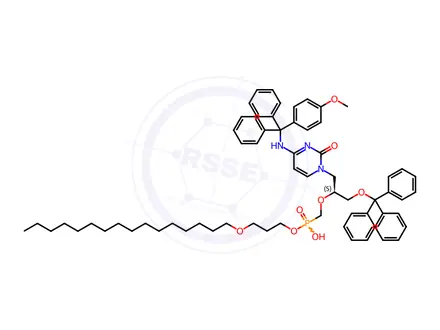 Chemical structure of Brincidofovir Impurity 8