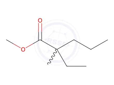 Chemical structure of Valproic Acid Impurity 139