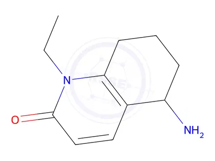 Chemical structure of 5-Amino-1-ethyl-5,6,7,8-tetrahydroquinolin-2(1H)-one