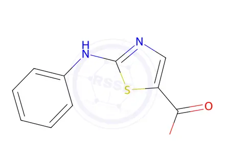 Chemical structure of 2-(phenylamino)-1,3-thiazole-5-carboxylic acid