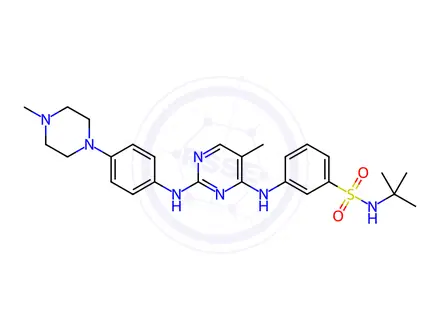 Chemical structure of TG 101209
