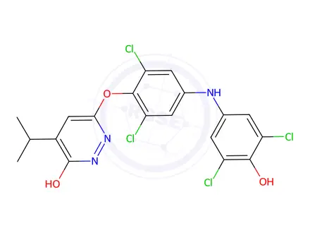 Chemical structure of Resmetirom impurity 112