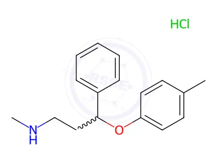 Chemical structure of Atomoxetine Hydrochloride Impurity 15 (rac-Atomoxetine Hydrochloride EP Impurity C Hydrochloride) (rac-Atomoxetine USP Related Compound C Hydrochloride)