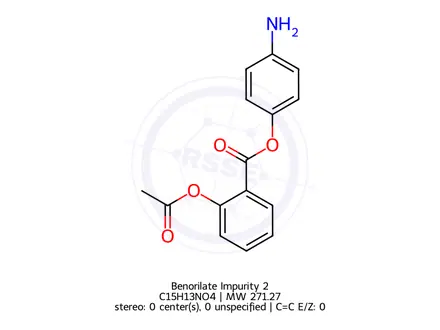 Chemical structure of Benorilate Impurity 1