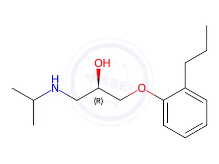 Chemical structure of Alprenolol Impurity 142