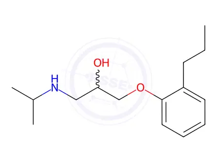 Chemical structure of Alprenolol Impurity 139