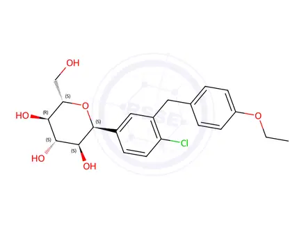 Chemical structure of Dapagliflozin Impurity 39
