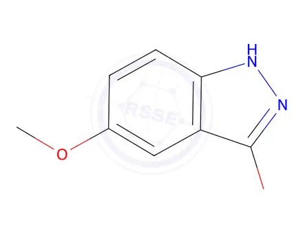Chemical structure of 3-Hydroxy-5-methoxy (1H)indazole