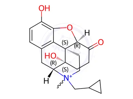 Chemical structure of Methylnaltrexone Bromide