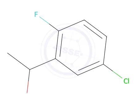 Chemical structure of 1-(5-Chloro-2-fluorophenyl)ethan-1-ol