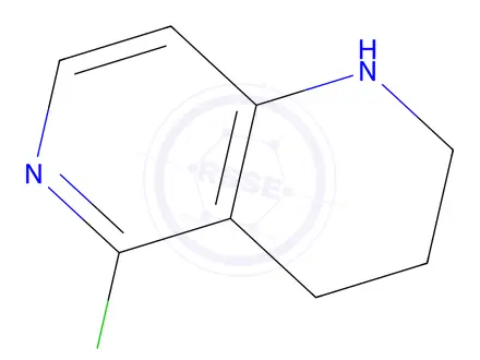 Chemical structure of 5-chloro-1,2,3,4-tetrahydro-1,6-naphthyridine
