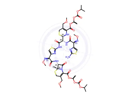 Chemical structure of Cefpodoxime Proxetil EP Impurity H