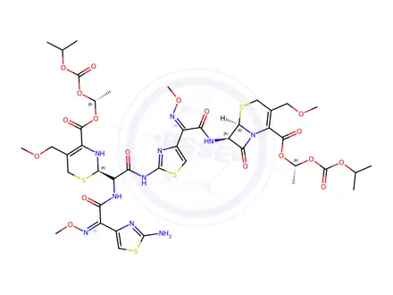 Chemical structure of Cefpodoxime Impurity 47