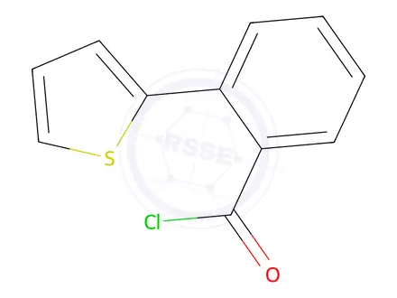 Chemical structure of 2-Thiophen-2-yl-benzoyl Chloride