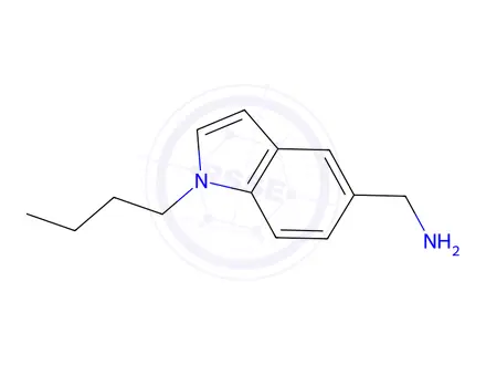 Chemical structure of (1-Butyl-1H-indol-5-yl)methanamine