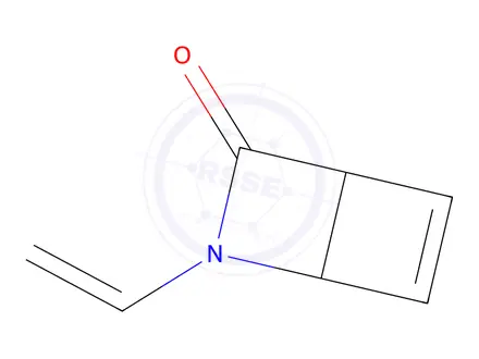 Chemical structure of 2-Azabicyclo[2.2.0]hex-5-en-3-one,2-ethenyl-(9CI)