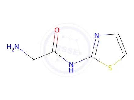 Chemical structure of 2-Amino-N-(thiazol-2-yl)acetamide Hydrochloride