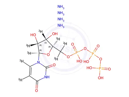 Chemical structure of URIDINE 5'