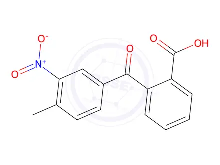 Chemical structure of 2-(4-Methyl-3-nitrobenzoyl)benzoic acid