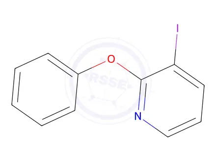 Chemical structure of 3-Iodo-2-phenoxypyridine