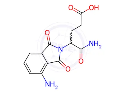 Chemical structure of Hydrolyzed Pomalidomide M10