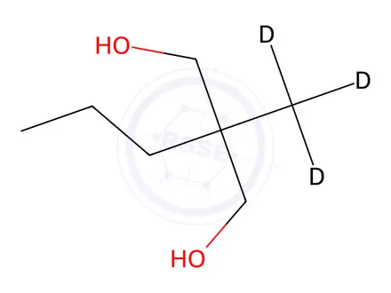 Chemical structure of 2-Methyl-d3-2-propyl-1,3-propanediol