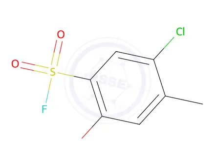 Chemical structure of 5-Chloro-2-hydroxy-4-methylbenzenesulfonyl fluoride