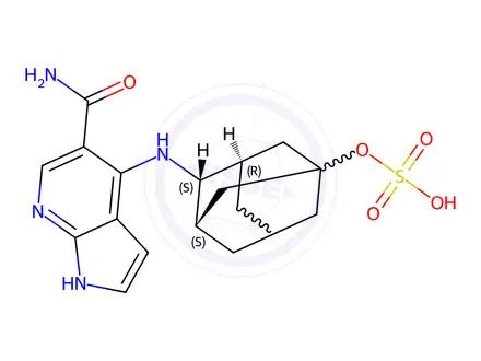 Chemical structure of Peficitinib Impurity 25