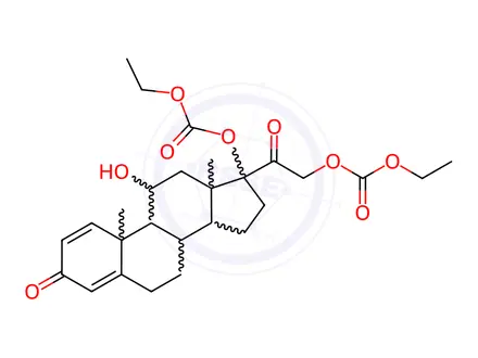 Chemical structure of Prednisolone Impurity 175