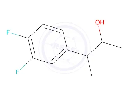 Chemical structure of 3-(3,4-Difluorophenyl)butan-2-ol