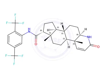 Chemical structure of Dutasteride EP Impurity E