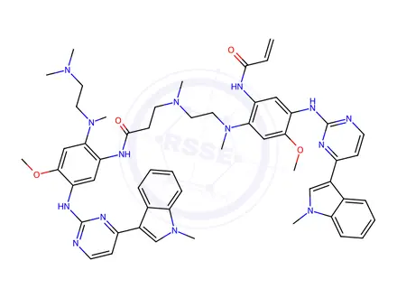 Chemical structure of Osimertinib Impurity 51