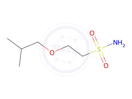 Chemical structure of 2-Isobutoxyethane-1-sulfonamide