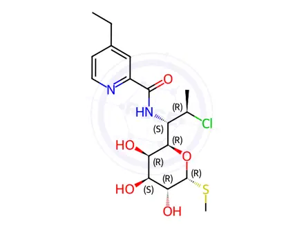 Chemical structure of Tridehydro Pirlimycin