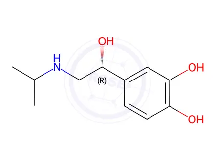 Chemical structure of Isoprenaline Hydrochloride Impurity 16