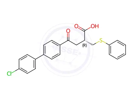 Chemical structure of Tanomastat Impurity 2