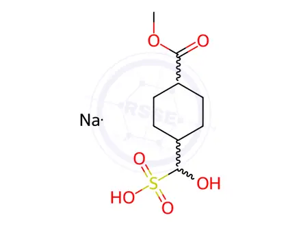 Chemical structure of sodiumhydroxy((1r,4r)-4-(methoxycarbonyl)cyclohexyl)methanesulfonate