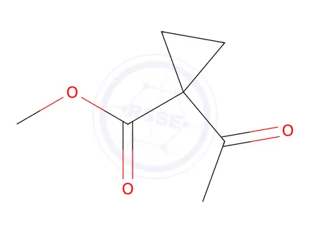 Chemical structure of 1-Acetylcyclopropanecarboxylic Acid Methyl Ester