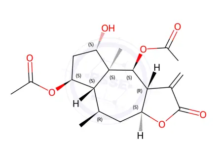 Chemical structure of Britannin
