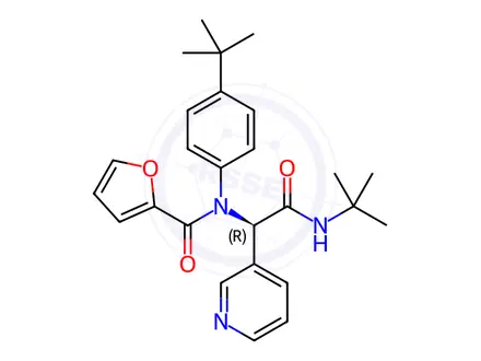 Chemical structure of (R)-ML 188