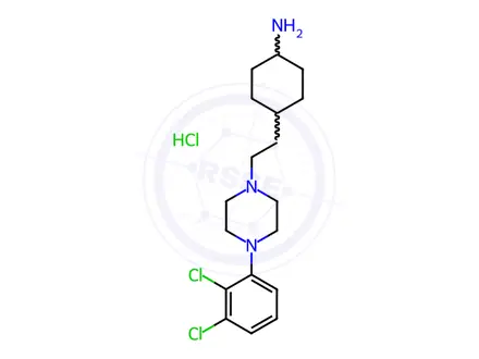 Chemical structure of Cariprazine Impurity 1 Hydrochloride