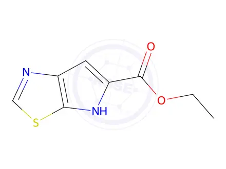 Chemical structure of ethyl 4H-pyrrolo[3,2-d][1,3]thiazole-5-carboxylate